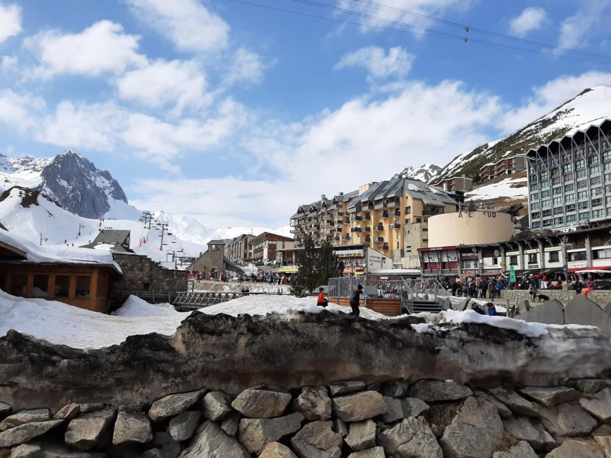 Studio La Mongie Au Pied Des Pistes Parking Couvert ภายนอก รูปภาพ